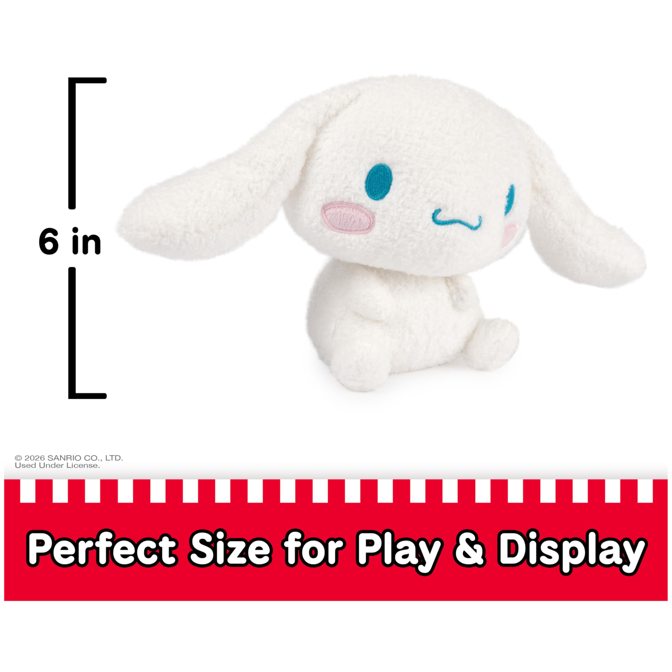 GUND Sanrio Cinnamoroll 6-Inch Plush Toy for Ages 1+ | Promotes